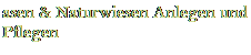 Textfeld: asen & Naturwiesen Anlegen und Pflegen
